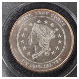 ONE TROY OUNCE .999 SILVER (817 A)