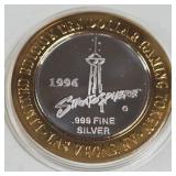 STRATOSPHERE - $10 .999 SILVER TOKEN (551 C10)