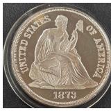 TWO OZ .999 FINE SILVER COIN (798 E)