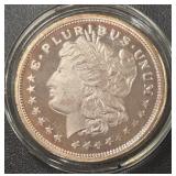 ONE TROY OUNCE .999 FINE SILVER COIN (813 M)