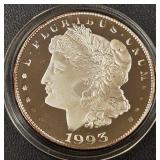 TWO TROY OZ .999 FINE SILVER COIN (798 H)