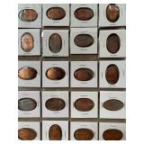 PROMOTIONAL STAMPED PENNIES (378 P)