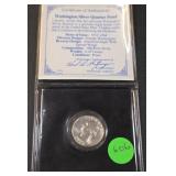 1964  25C - .900 PURE SILVER PROOF (606)
