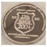 CASINO .999 FINE SILVER ONE TROY OUNCE (440 X)