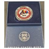 TRUMP - 2023 AMERICAN EAGLE SILVER (367 C)