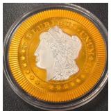 1 TROY OZ .999 FINE SILVER ROUND (819 P)