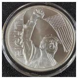 TRUMP 2024 - 1 TROY OZ .999 FINE SILVER (957 G)
