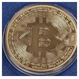 1 TROY OUNCE .999 FINE COOPER BITCOIN (840 R)