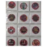 CASINO COMMEMORATIVE CHIPS (517 B)