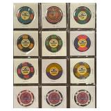 CASINO COMMEMORATIVE CHIPS (489 G)