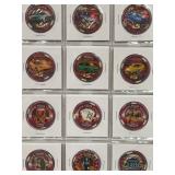 CASINO COMMEMORATIVE CHIPS (522 N)