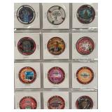 CASINO COMMEMORATIVE CHIPS (522 O)