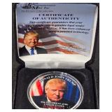 D. TRUMP 2020 AMERICAN EAGLE 1oz SILVER (1000 T)