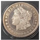 ONE TROY OUNCE .999 FINE SILVER COIN (813 X)