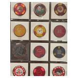 CASINO COMMEMORATIVE CHIPS (657 R)