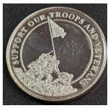 1oz SILVER DOLLAR COIN (888 V)