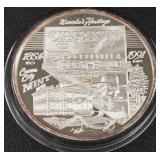 2oz .999 FINE SILVER ROUND (844 H)