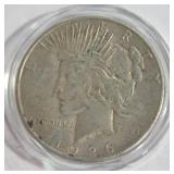 1926 - PEACE SILVER DOLLAR (999 A93)