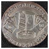 CASINO ROYAL .999 FINE SILVER 18.6GRAMS (418 AN)