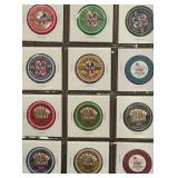CASINO COMMEMORATIVE CHIPS (470 H)