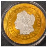 1 TROY OZ .999 FINE SILVER ROUND (819 L)