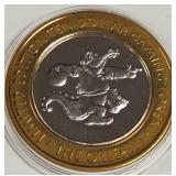 THE ORLEANS - $10 .999 SILVER TOKEN (551 B26)