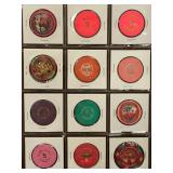 CASINO COMMEMORATIVE CHIPS (648 K)