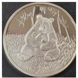ONE OUNCE .999 FINE SILVER COIN (813 AN)