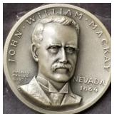 25.5 GRAMS .999 SILVER WILLIAM MACKAY COIN (719)