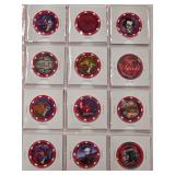 CASINO COMMEMORATIVE CHIPS (514 C)