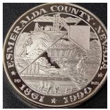 TWO OZ .999 FINE SILVER COIN (964 D)
