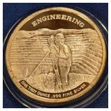 .999 FINE SILVER ONE TROY OUNCE (840 D)