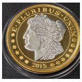 1 TROY OZ .999 FINE SILVER ROUND (819 J)