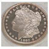 .999 1oz SILVER BULLION COIN (MORGAN COPY) (996 G)