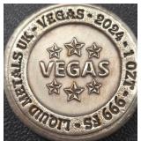 VEGAS 2024 - 1oz .999 FINE SILVER (423 A)