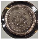 MAGA - 1 TROY OZ .999 FINE SILVER ROUND (423 B)