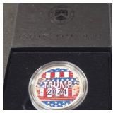 2024 TRUMP - AMERICAN EAGLE 1oz SILVER (367 D)