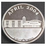 ONE OUNCE .999 SILVER CITY OF FALLON (882 B)