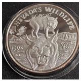 2oz .999 FINE SILVER - NEVADA'S WILDLIFE (843 G)