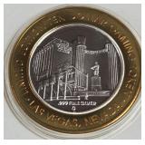 LAS VEGAS CLUB - $10 .999 SILVER TOKEN (551 A34)