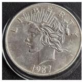 ONE TROY OZ .999 FINE SILVER (673 N)