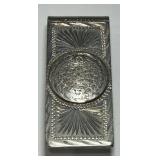 STERLING SILVER MONEY CLIP 43.40GRS