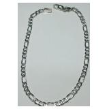 STERLING SILVER BRACELET 90INCH  5.50 GRS