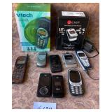 487 - MIXED LOT OF CELL PHONES (G134)