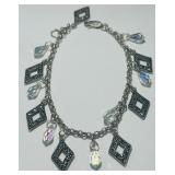 STERLING SILVER 7 INCH BRACELET 15.10GRS