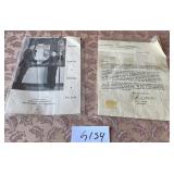 487 LOT OF VINTAGE CORRESPONDENCE (G154)