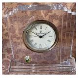 487 - WATERFORD CRYSTAL CLOCK (G144)