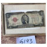 487 1928 SERIES US $2 BILL (G143)