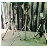 487 - THREE CAMERA TRIPODS (A87)