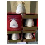 487 - LOT OF FIVE LLADRO BELLS (G150)